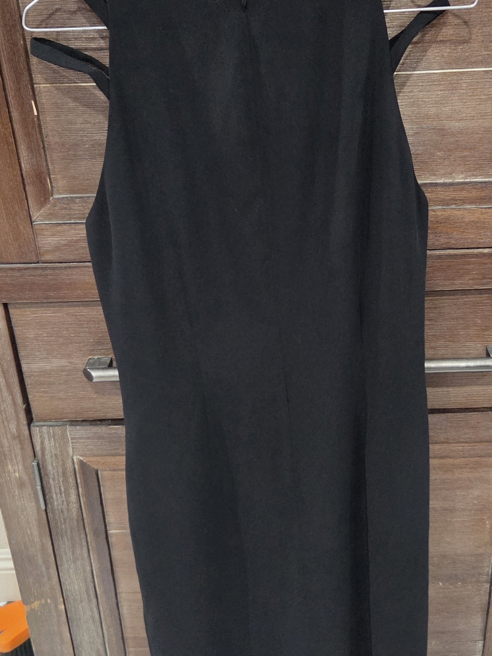 Evan Picone Women's Black 100% Polyester Knee Length Dress Size 8